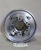 12" Bernard, 4-Jaw manual chuck, 3" thru hole, D1-8 Camlock back - Image 5