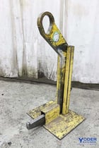 4000 lb. Coil C-hook, 21" coil width, 15" throat, 14" length, parking stand, #69918 - Image 3