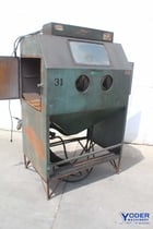 37" x 48" x 31" Blast-It-All #4837, abrasive blasting cabinet, 1/2 HP, 600 cfm, #72067 - Image 10