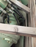 Sullair #DDH202/1211, New Surplus With Oil Separator, Compressor Frame, S/N 200611080039 - Image 5