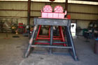 150 Ton, Ransome, turbine rotators, 12" x 22" micarta wheels, 8"-32" diameter range - Image 2