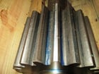 Pinion Gear for Ball Mill with Keyway, 8-1/4" face, 41" Long Shaft, 20 Teeth, for 6' x 10' Ball Mill, 5" - Image 2
