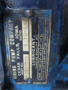 2.5" Viking #LQ4125, Gear Pump, on base with motor, 5 HP, Gear reducer 3-551-003, Ratio 4.19-1 - Image 4