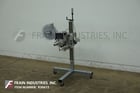 Label-Aire #3114TS, pressure sensitive, blow tamp spot labeler, control with touch screen HMI, mounted on - Image 1