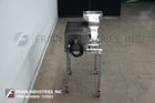 Fitzpatrick #D6A, 316 Stainless Steel comminutor mill, 16 fixed knives/impact blades, 7-1/2 HP, mounted on 4 - Image 4