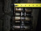Renold 200 Cottered roll rubber mill chain, figure 8/curved side bar, 2-1/2" pitch - Image 2