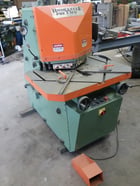 8" x 8" Rousselle #VNS15, hydraulic notcher, 2 protractor gauges, foot pedal Control - Image 2