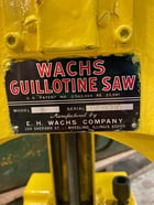 2" - 8" E H Wachs #C, Guillotine Pipe Saw, Electric- Type C- with case - Image 1