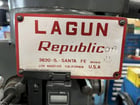 Lagun #FT-2, vertical mill, 9" x42" table, 2 HP, power feed, step pully head, 1978 - Image 2