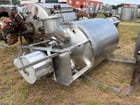 250 gallon Lee #250U9MS, Stainless Steel jacketed mix tank, 100 psi, dish top, 1993 - Image 2