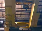 75 Ton, Virginia, double girder overhead bridge crane, 122' span, 50' lift, radio Control, 1999 - Image 5