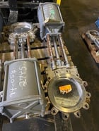10" Wey Wey knife gate valve, Stainless Steel (2 available) - Image 1