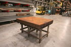 4' x 60' -3/4" x 1/2" thick, Welding Table, 36" high - Image 5