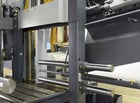 28" x 28" Hyd-Mech #H-28A, horizontal band saw, 2" x 25' band, 10 HP, coolant system, automatic feed - Image 4
