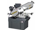 8.66" x 11" Hyd-Mech #DM-10, 1" x 9' 8" band, 2/2.4 HP, mist lube, pneumatic vise, foot pedal, coolant system - Image 1