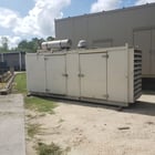 135 KW Cummins #3309A-1268B, Natural gas Generator w/enclosure, 277/480 Volts, 1991 - Image 1