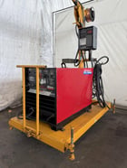 Lincoln Idealarc #Pulse Power 500, Welder W/ Boom And Lincoln LN-9F Wire Feeder - Image 4