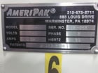 Ameripak #S60, horizontal flow wrapper, 90 PPM, adjust feed box, heaters, on casters - Image 9