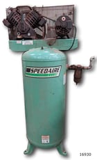 Speedaire #3JR77A, air compressor, 17 cfm @ 90 psi, 15.8 scfm @ 90 psi, 60 gallon, 460 V. - Image 1