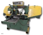 12" x 12" Cosen #AH320C, horizontal band saw, 1" blade, 49-330 FPM, 3 HP, automatic roller feed vise, 1984 - Image 1