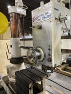 3' -9" Enco #128-4010, radial drill, 2 HP, 220 V., 3-phase, coolant pump - Image 1
