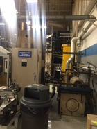 10 Ton x 54 stroke, American, single ram hydraulic vertical surface broach, tilt table, 1994 - Image 2