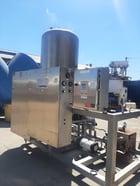 H & K #CIP, single tank, 300 gallon tank, 316 Stainless Steel, skid mounted, 36" dia x 74" straight side - Image 4