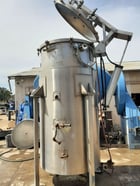 700 gallon Lee #700U, Stainless Steel tank, jacketed, 100 psi, 48" dia x 92" straight side, 1992 - Image 7