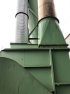 10.5' x 32' Earth Care Products #DB-1030, Drying System, 3-pass, 30 HP Drum Drive, High efficiency Cyclone - Image 9