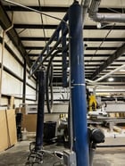 .1 Ton, Gorbel Jib Crane, 12' Arm, 4 HP Pump - Image 1
