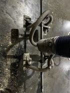 .1 Ton, Gorbel Jib Crane, 12' Arm, 4 HP Pump - Image 2