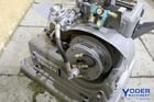 10 Ton, Tishken #Cut-O-Matic, 2-post cut off press, 3 stroke, 12" Shut Height, air clutch & brake, #71975 - Image 8