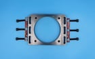 Spindle Motor Bracket, Fanuc #3S, 8-7/8" x 6-7/8" x 1", 5-7/8" ID - Image 1