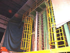 Yamamoto HE2-500-30W, Multi-Opening Plywood Hot Press, 30-opening, 500 Ton, 4.7" daylight, 54" x 108" x 1.5" - Image 1