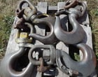 30 Ton, Bushman, spreader beam, (2) adjustable position pinned hooks, 52" to 19' spread - Image 3