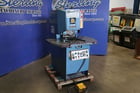 1/4" x 8" x 8" Amada #CSH-220, hydraulic heavy duty notcher, work guide, 5 HP, one shot lube, #A6960 - Image 3