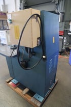1/4" x 8" x 8" Amada #CSH-220, hydraulic heavy duty notcher, work guide, 5 HP, one shot lube, #A6960 - Image 9