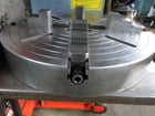 24" Amestra, 4 Jaw Lathe Chuck, Plain Back Hollow Chuck, 3 7/8 thick, 3 3/8 hole, 4 11/16 Center to Center - Image 3