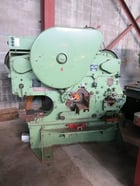 6" x 6" x 1/2" Peddinghaus #210/20, mechanical ironworker, 10"- 20 lb. C-channel, 9" 20 lb. I-Beam - Image 1