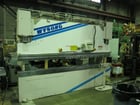 140 Ton, Wysong #THS140-144, hydraulic press brake, 12' overall, 8" stroke, 17" die opening, 9" adj. - Image 1