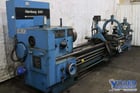 33" x 168" Hamburg #840, engine lathes, 33" swing over ways, 20" swing over cross slide, hard ways, thread - Image 3