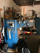 75 KVA Thompson #H30 Press Spot, 220 V., 30" throat, 5" bore, Intertron 108B, casters - Image 1