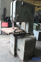 26" x 12" DoAll #V-26, vertical band saw, 0-1600 FPM, 1" W x 176" L blade, hydraulic piece puller - Image 2