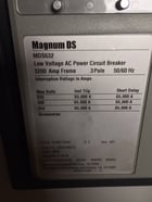 3200 Amps, Eaton, Digitrip-250, Magnum DS MDS632, Low Voltage Circuit Breaker - Image 2