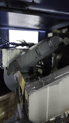 12.6" x 12.6" Mitsubishi #PD32, cylindrical grinder, Fanuc 21iTB, 20" x5" x8" wheel, 2005 - Image 5