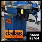 2500 lb. Dallas Industries, motorized coil reel, 12" width, 48" outside dimensions, 16"-20" ID, electric - Image 1