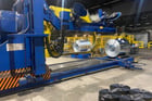 Samuel Strapping Systems #MEC-DAGI-1800, automated coil wrapping machine, 2014 - Image 5