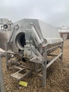Lyco #8600, Rotary Blancher, 304 Stainless Steel contact parts, with 60" x 96" perforated drum, 3 HP, mounted - Image 1