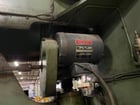 120 Ton, Verson #B58-120-PB, mechanical, 10' overall, 3" stroke, 5" adj, 30 SPM, back gauge, #2717 - Image 6