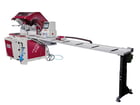 22" Atech #CRATER-06-A-550, pneumatic miter upcut saw, 5.5 HP, two-hand anti-tie-down button actuation, cast - Image 7